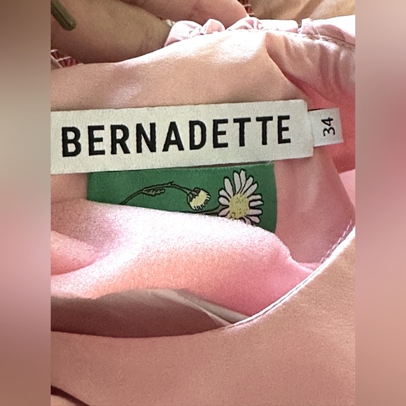 Bernadette bow shoulder short dress. Size FR 34(US size 2). Worn only once!! - Picture 6 of 6